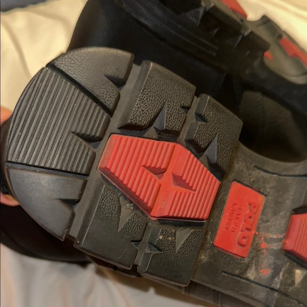 Polo by Ralph Lauren Black Leather Ankle Boots - Picture 10 of 11